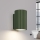 Brilagi - LED-vägglampa CRESTO 1x GU10/10W/230V 10 cm grön
