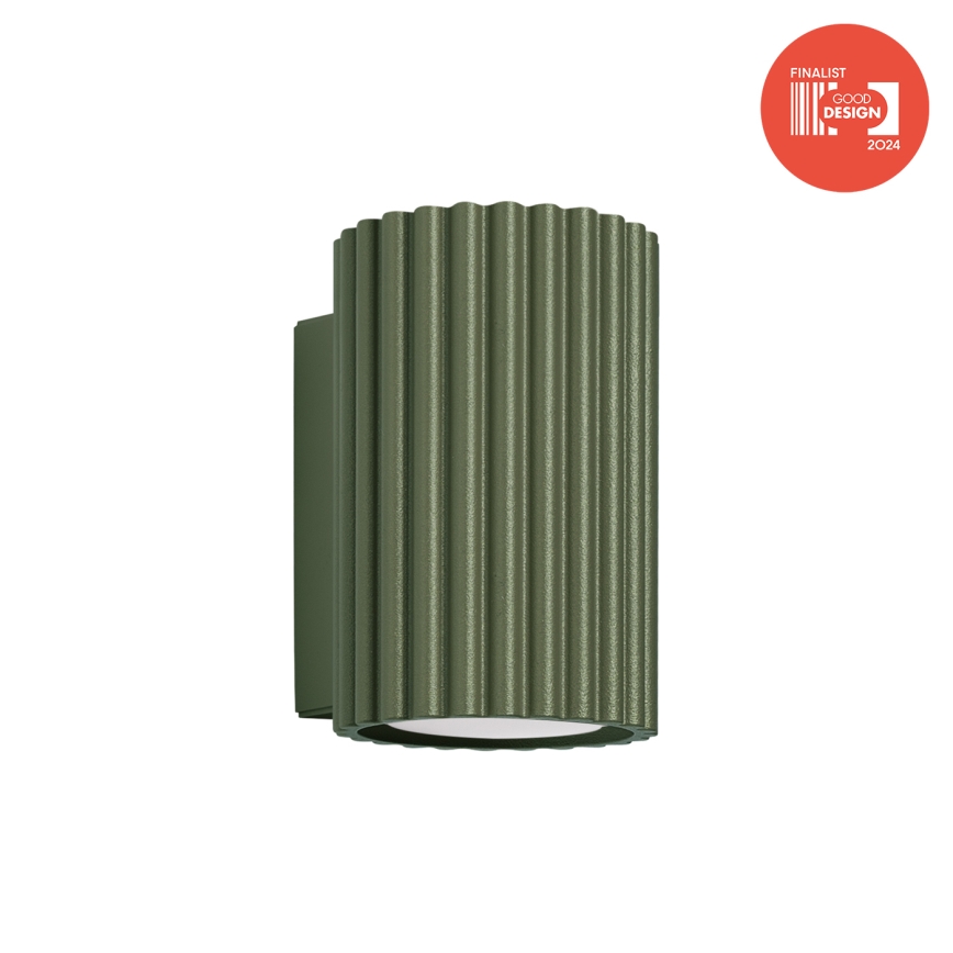 Brilagi - LED-vägglampa CRESTO 1x GU10/10W/230V 10 cm grön