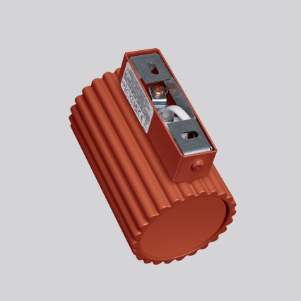 Brilagi - LED-vägglampa CRESTO 1xGU10/10W/230V 10 cm röd