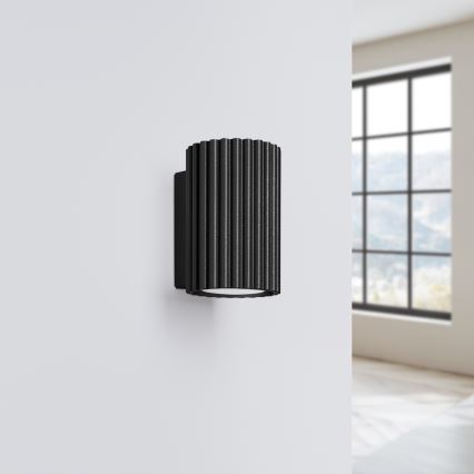 Brilagi - LED vägglampa CRESTO 1xGU10/10W/230V 10 cm svart
