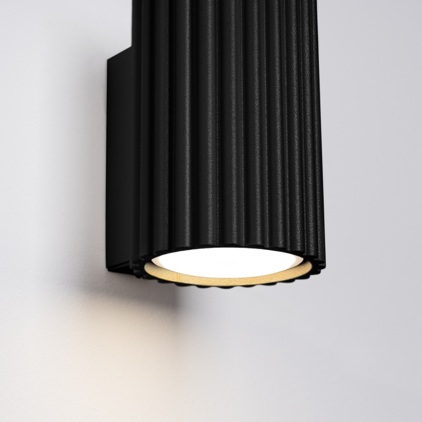 Brilagi - LED vägglampa CRESTO 1xGU10/10W/230V 10 cm svart