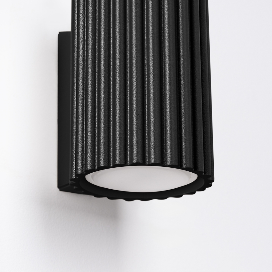 Brilagi - LED vägglampa CRESTO 1xGU10/10W/230V 10 cm svart