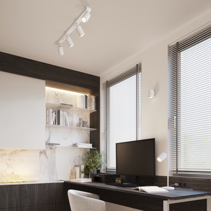 Brilagi - LED-vägglampa CRESTO 1xGU10/10W/230V 10 cm vit