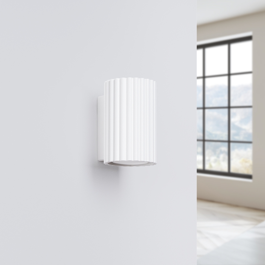 Brilagi - LED-vägglampa CRESTO 1xGU10/10W/230V 10 cm vit