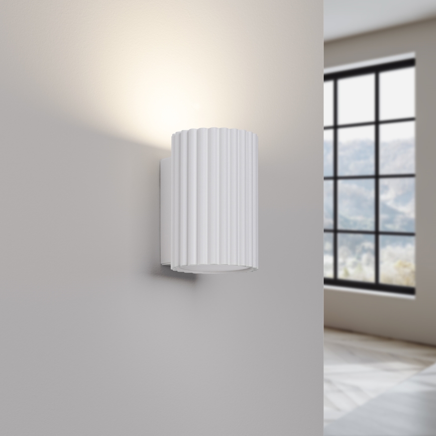Brilagi - LED-vägglampa CRESTO 1xGU10/10W/230V 10 cm vit