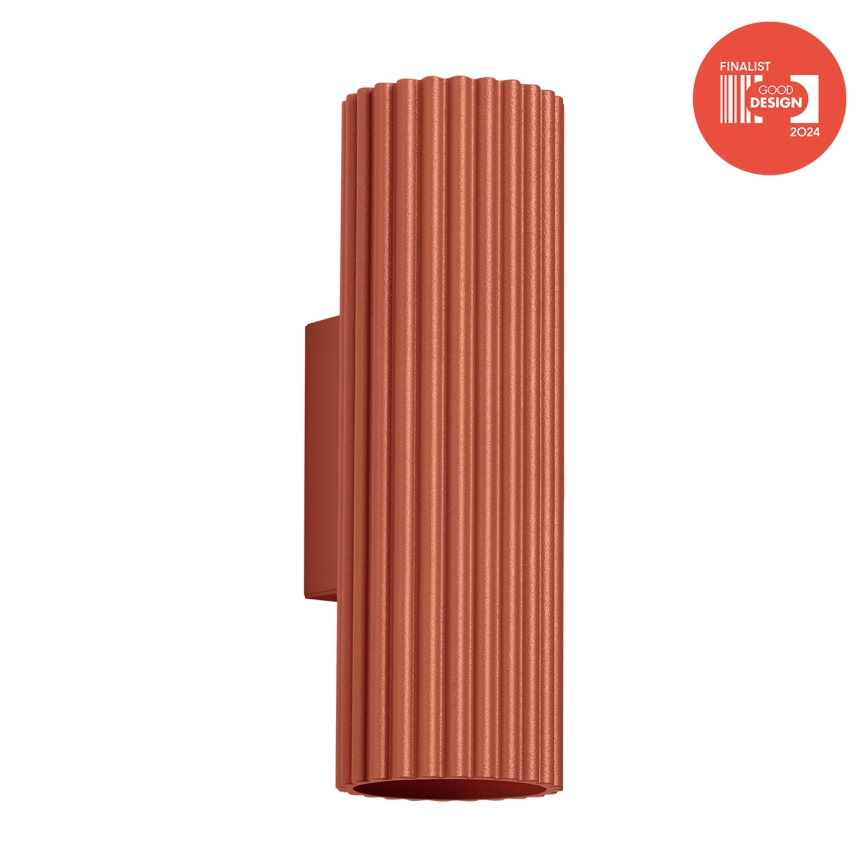 BRILAGI - LED vägglampa CRESTO 2xGU10/10W/230V 20 cm orange
