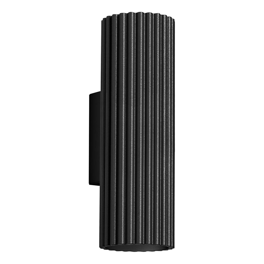 Brilagi - LED-vägglampa CRESTO 2xGU10/10W/230V 20 cm svart