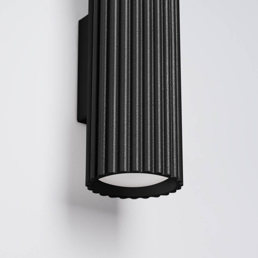 Brilagi - LED-vägglampa CRESTO 2xGU10/10W/230V 20 cm svart