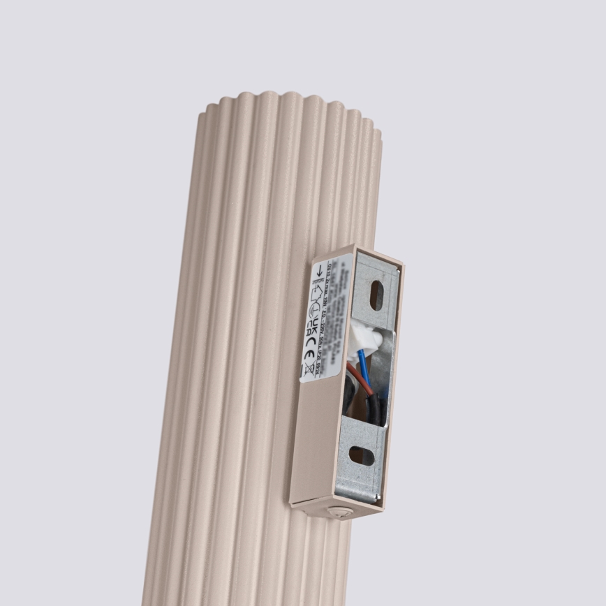 Brilagi - LED vägglampa CRESTO 2xGU10/10W/230V 20 cm taupe