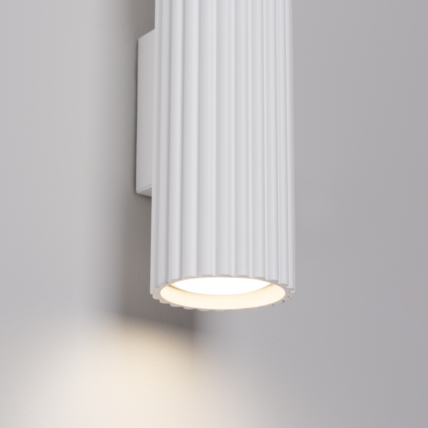 Brilagi - LED-vägglampa CRESTO 2xGU10/10W/230V 20 cm vit