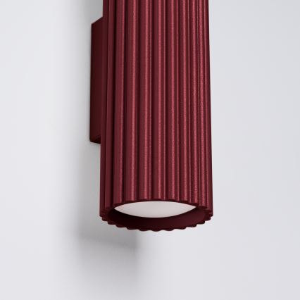 Brilagi - LED vägglampa CRESTO 2xGU10/10W/230V 30 cm bordeaux