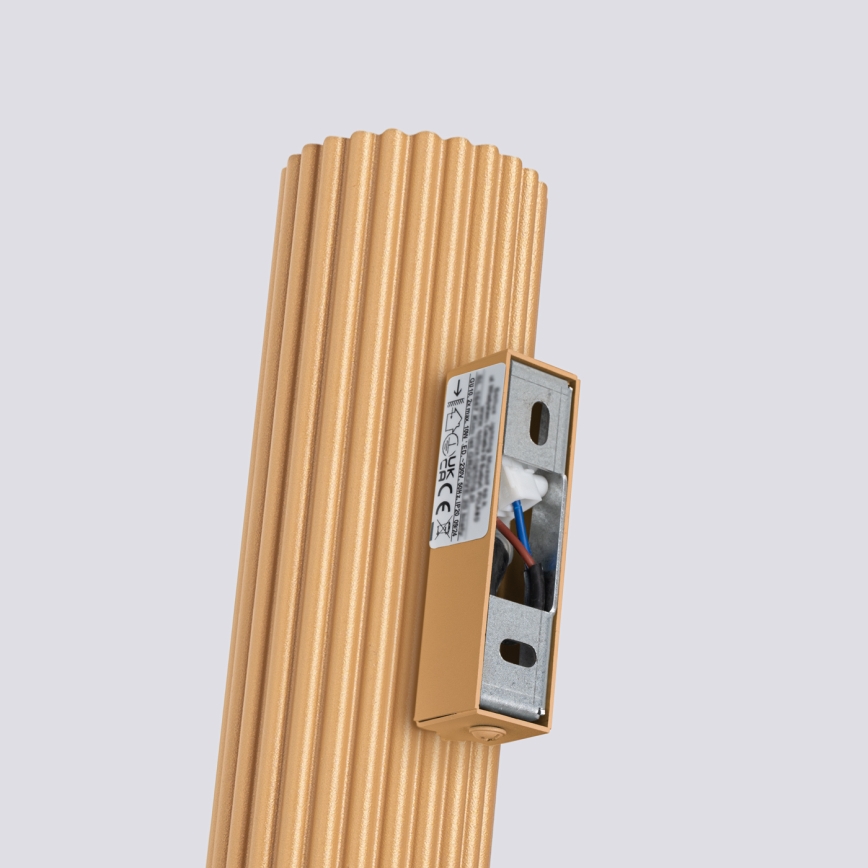 Brilagi - LED-vägglampa CRESTO 2xGU10/10W/230V 30 cm guldig
