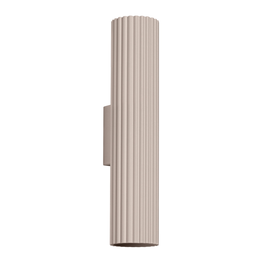 Brilagi - LED-vägglampa CRESTO 2xGU10/10W/230V 30 cm taupe