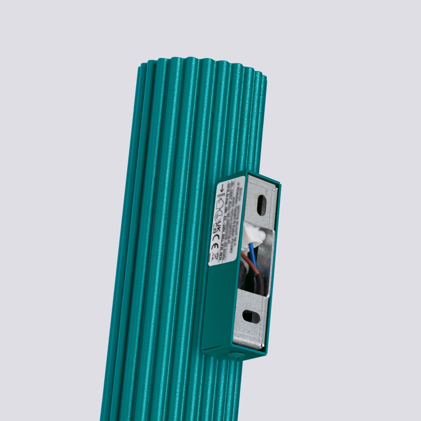 BRILAGI - LED-vägglampa CRESTO 2xGU10/10W/230V 30 cm turkos