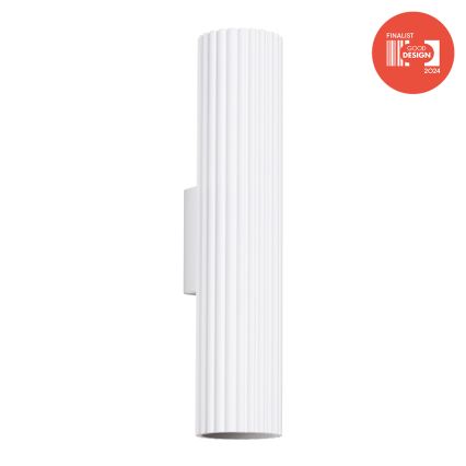 Brilagi - LED-vägglampa CRESTO 2xGU10/10W/230V 30 cm vit