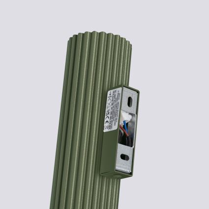 Brilagi – LED-vägglampa CRESTO, 2× GU10 (10 W), 230 V, 30 cm, grön
