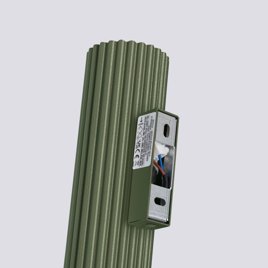 Brilagi – LED-vägglampa CRESTO, 2× GU10 (10 W), 230 V, 30 cm, grön