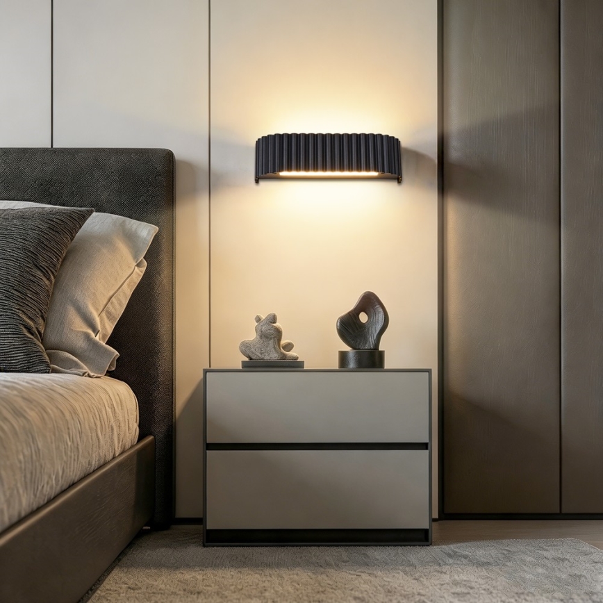 BRILAGI - LED-vägglampa FALCON MODERN LED/10W/230V 30 cm 3000/4500/6000K svart