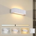 BRILAGI - LED Vägglampa FALCON MODERN LED/10W/230V 30 cm 3000/4500/6000K vit
