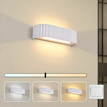 BRILAGI - LED Vägglampa FALCON MODERN LED/10W/230V 30 cm 3000/4500/6000K vit