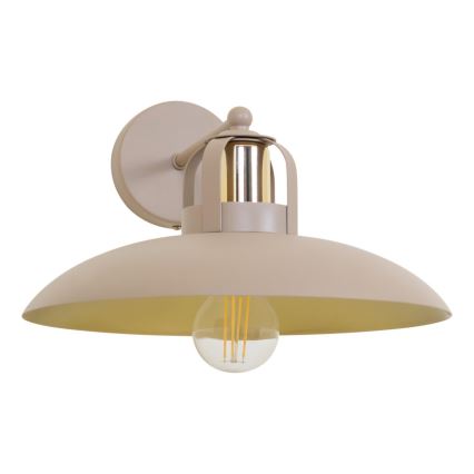 Brilagi - LED Vägglampa FLAMENGO 1xE27/60W/230V beige