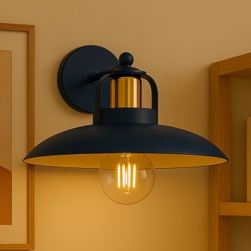 Brilagi - LED Vägglampa FLAMENGO 1xE27/60W/230V blå