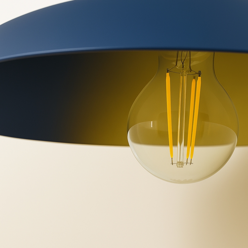 Brilagi - LED Vägglampa FLAMENGO 1xE27/60W/230V blå