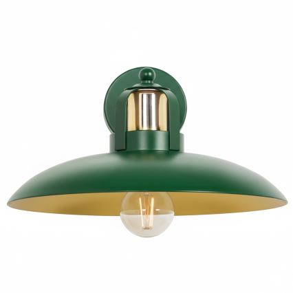Brilagi - LED Vägglampa FLAMENGO 1xE27/60W/230V grön