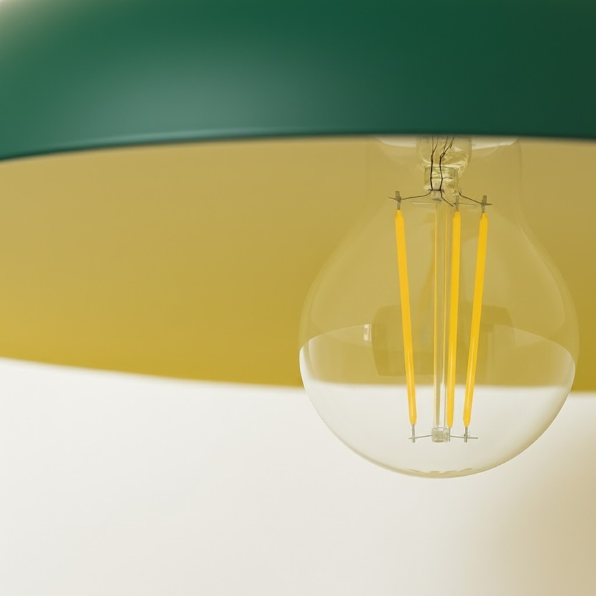 Brilagi - LED Vägglampa FLAMENGO 1xE27/60W/230V grön