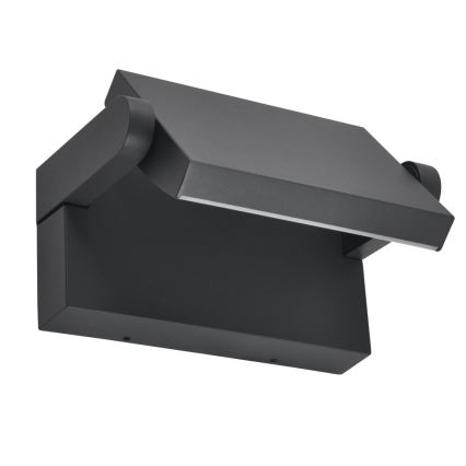 Brilagi - LED vägglampa för utomhusbruk ANKLE LED/18W/230V 3000K IP65 antracit