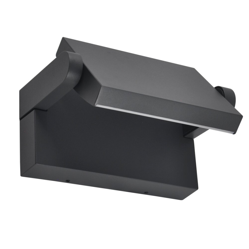 Brilagi - LED vägglampa för utomhusbruk ANKLE LED/18W/230V 3000K IP65 antracit