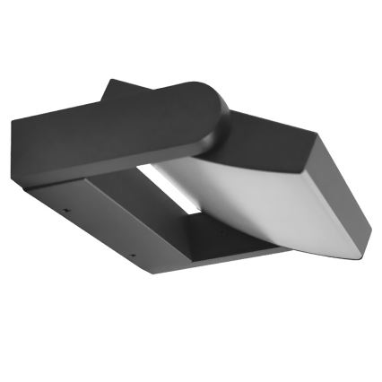 Brilagi - LED vägglampa för utomhusbruk ANKLE LED/18W/230V 3000K IP65 antracit