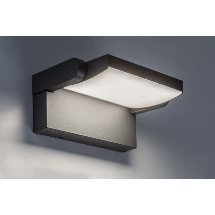 Brilagi - LED vägglampa för utomhusbruk ANKLE LED/18W/230V 4000K IP65 antracit