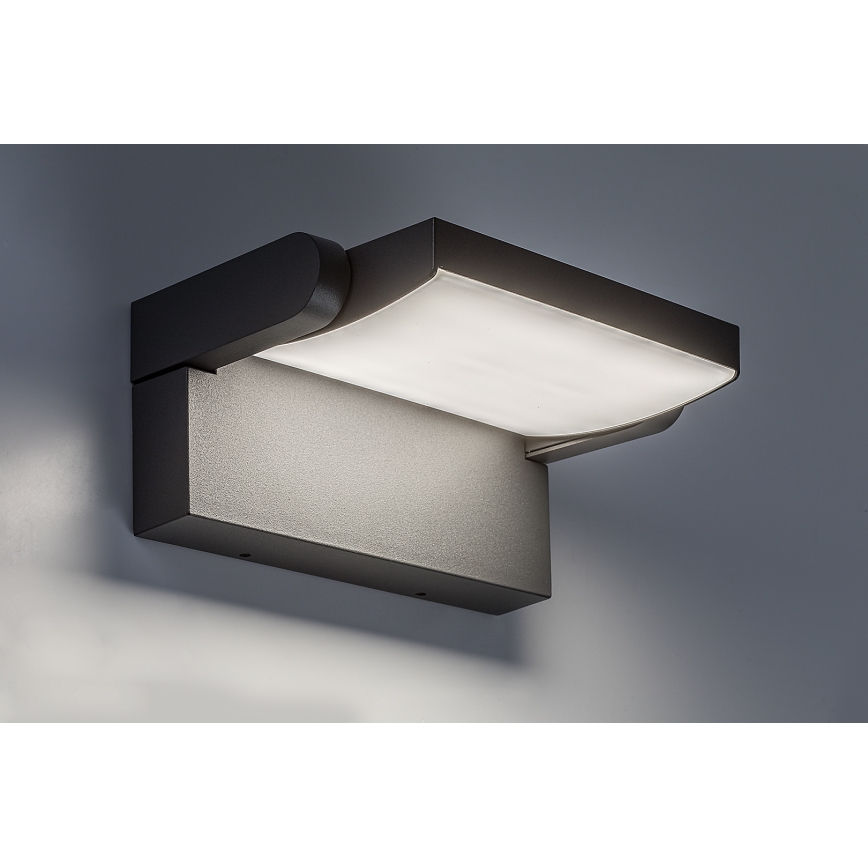 Brilagi - LED vägglampa för utomhusbruk ANKLE LED/18W/230V 4000K IP65 antracit