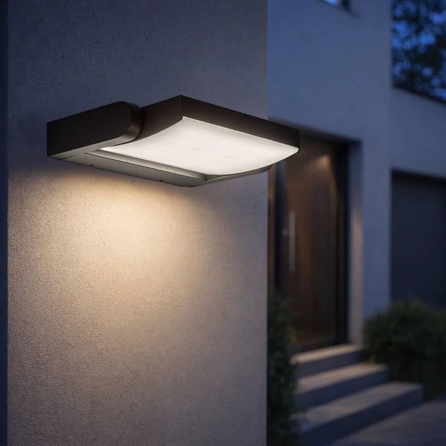 Brilagi - LED vägglampa för utomhusbruk ANKLE LED/18W/230V 4000K IP65 antracit