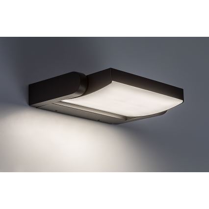 Brilagi - LED vägglampa för utomhusbruk ANKLE LED/18W/230V 4000K IP65 antracit