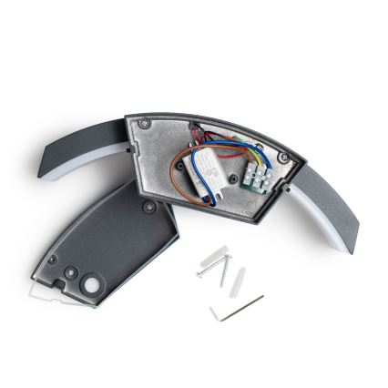 Brilagi - LED vägglampa för utomhusbruk ARCELO LED/8W/230V IP54