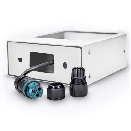 Brilagi - LED vägglampa för utomhusbruk BARI LED/7W/230V 3000/4000/6000K vit IP54