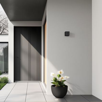 Brilagi - LED vägglampa för utomhusbruk CUBE LED/6W/230V IP54