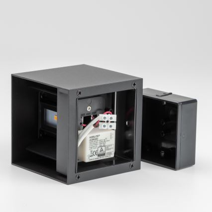 Brilagi - LED vägglampa för utomhusbruk CUBE LED/6W/230V IP54