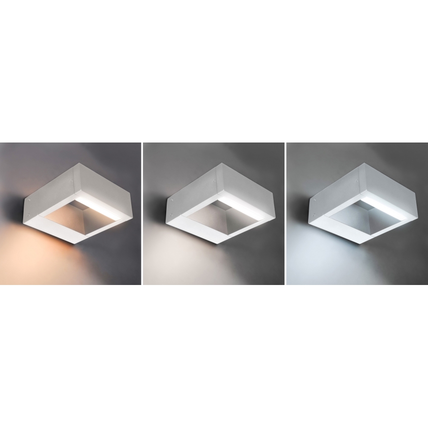 Brilagi - LED vägglampa för utomhusbruk RAGUSA LED/7W/230V 3000/4000/6000K vit IP54