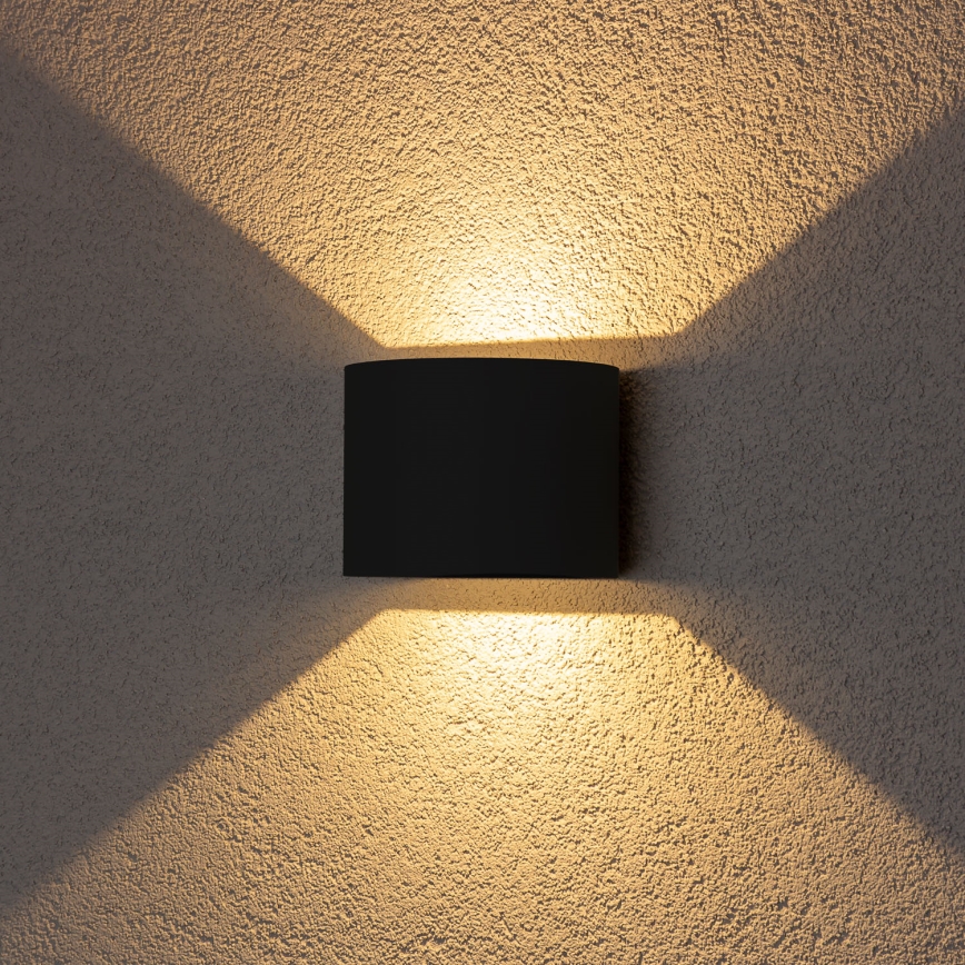 Brilagi - LED vägglampa för utomhusbruk RONDO LED/6W/230V IP54