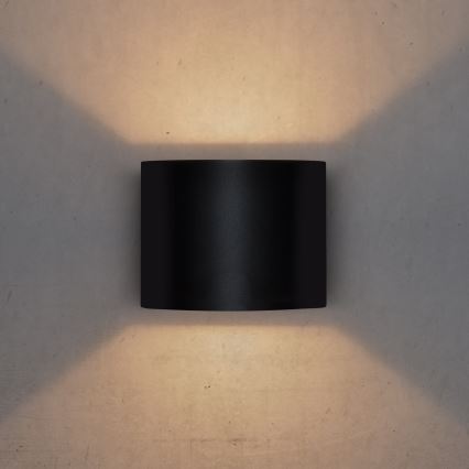 Brilagi - LED vägglampa för utomhusbruk RONDO LED/6W/230V IP54