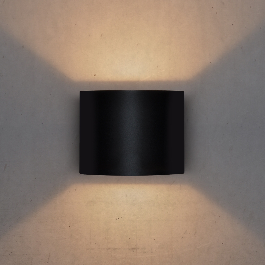 Brilagi - LED vägglampa för utomhusbruk RONDO LED/6W/230V IP54