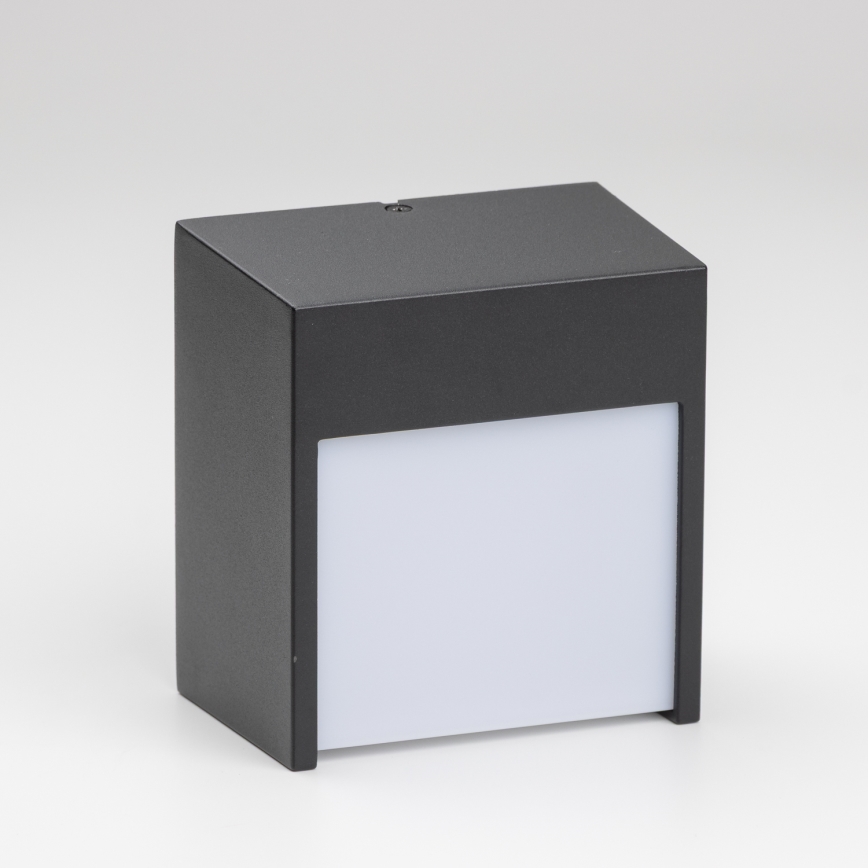 Brilagi - LED vägglampa för utomhusbruk TERNI LED/12W/230V svart IP44