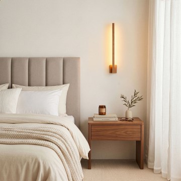BRILAGI - LED vägglampa GARDALINE LED/90W/230V 100 cm ek