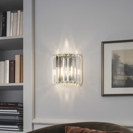 Brilagi - LED Vägglampa i kristall GLAMOUR 1xG9/42W/230V