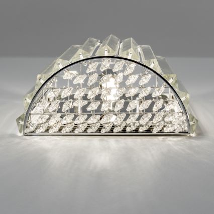 Brilagi - LED Vägglampa i kristall GLAMOUR 1xG9/42W/230V