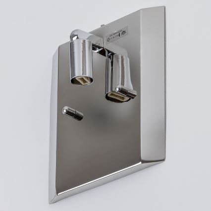 Brilagi - LED Vägglampa i kristall GLAMOUR 1xG9/42W/230V