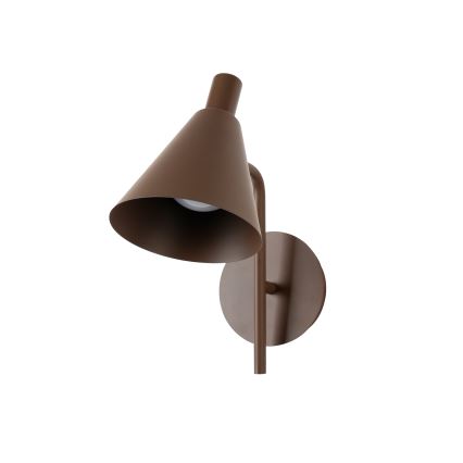 Brilagi - LED vägglampa LUCERA LED/3W/230V brun